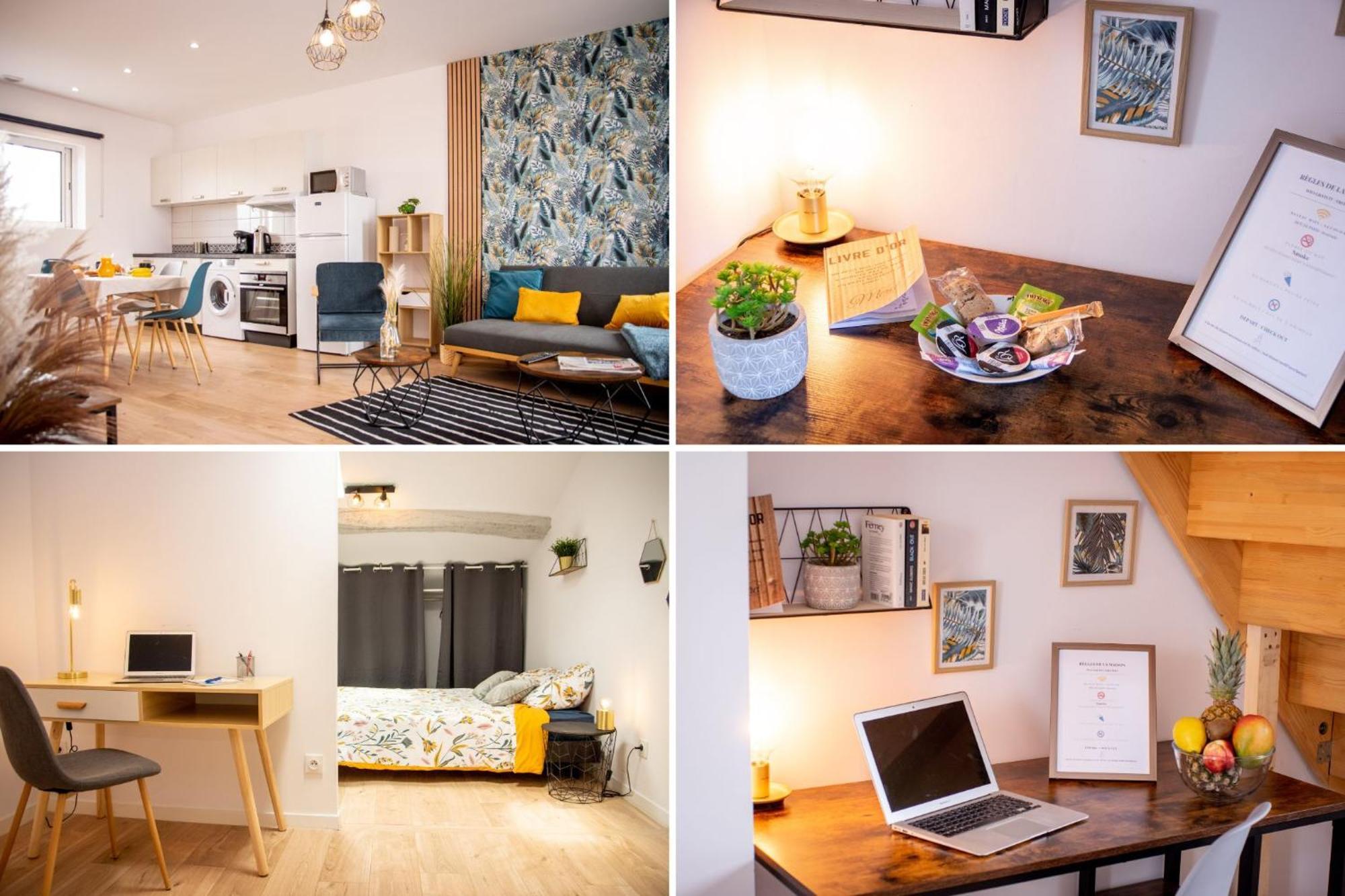 Duplex Cocoon - 10 Min De Blaye - 20 Min Cnpe - Wifi - Tv Hd Διαμέρισμα Saint-Seurin-de-Cursac Εξωτερικό φωτογραφία